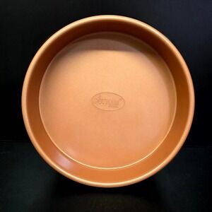 Gotham Steel Round Cake Pan 9.5 Inch Copper Nonstick Ceramic Ti-Cerama Bakeware